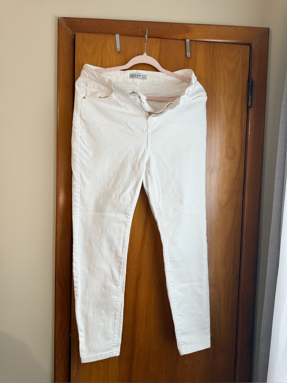 Primark White Skinny Jeans - Slim Fit